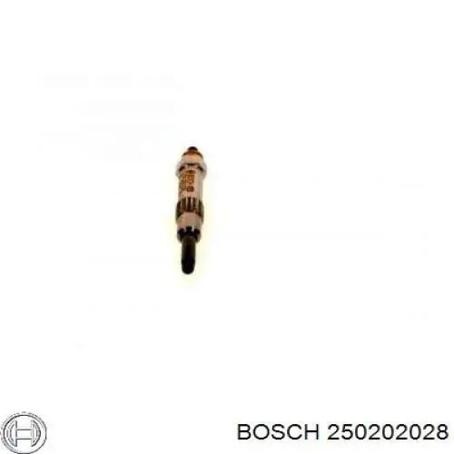Свіча накалу Bosch 250202028 ціна, від 5.99 USD