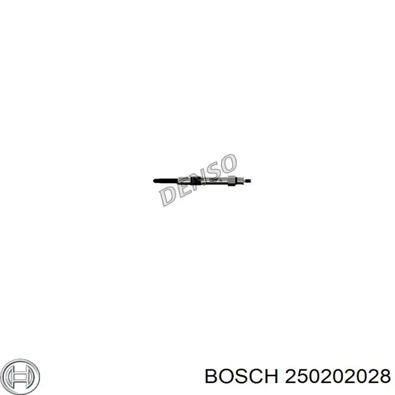 Свічка накалу 250202028 Bosch