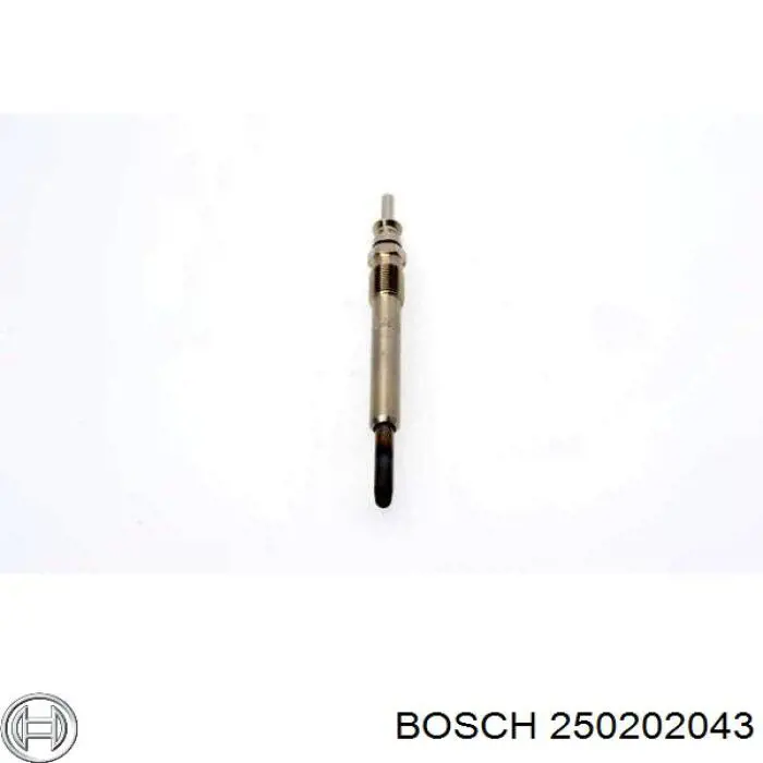 Свіча накалу Bosch 250202043 ціна, від 12.47 USD