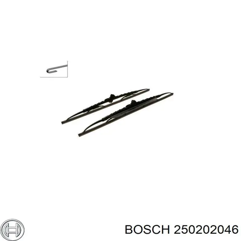 250202046 Bosch Свічки розжарювання