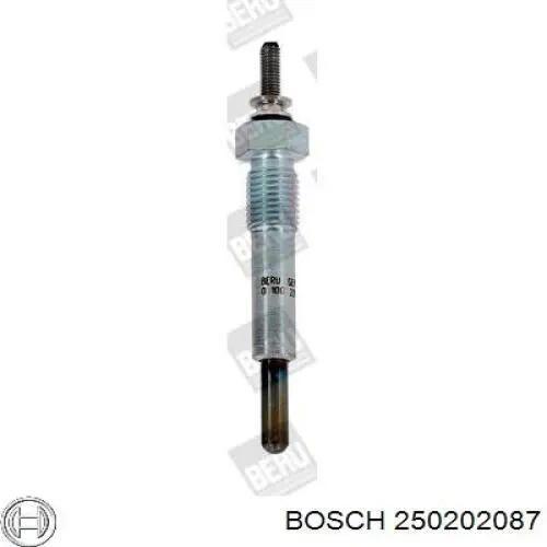 Свічка накалу 250202087 Bosch