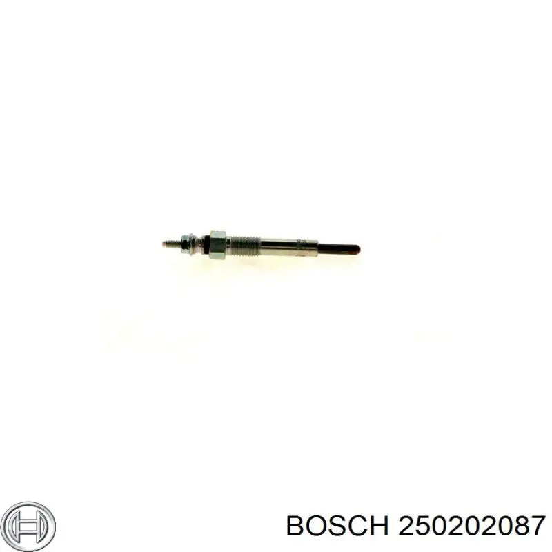 Свіча накалу Bosch 250202087 ціна, від 6.17 USD
