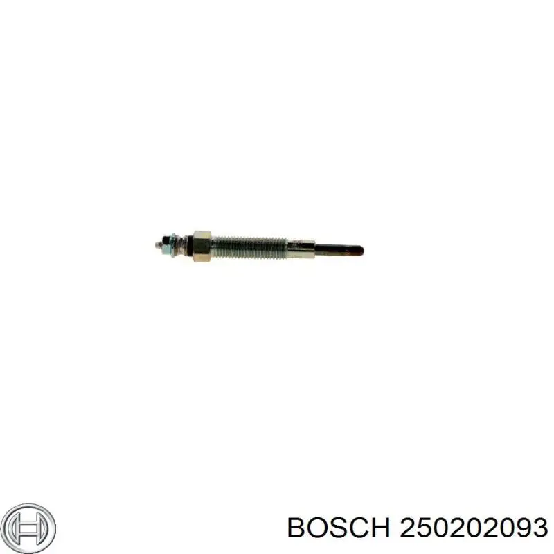 Свічка накалу 250202093 Bosch