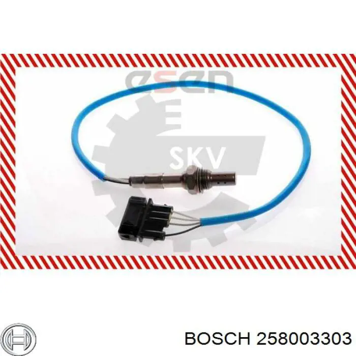 258003303 Bosch Лямбдазонд, датчик кисню до каталізатора