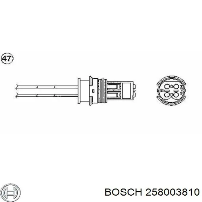 Лямбда-зонд 258003810 Bosch