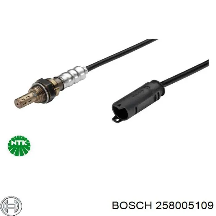 Лямбдазонд, датчик кисню після каталізатора Bosch 258005109 ціна, від 32.95 USD