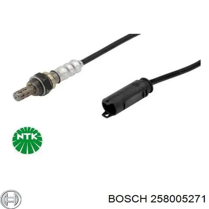 Лямбда-зонд, датчик кисню після каталізатора, правий 258005271 Bosch