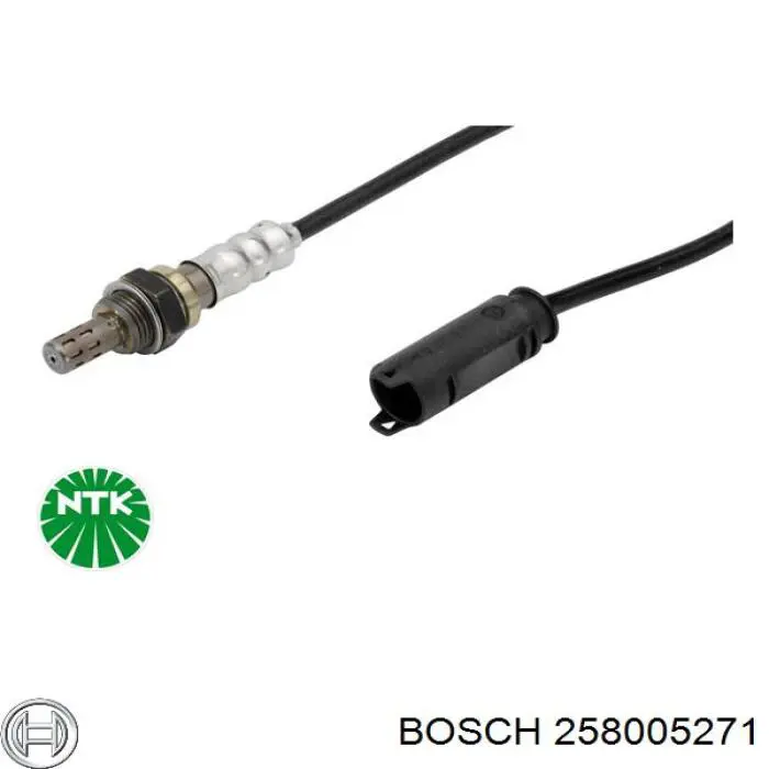258005271 Bosch лямбда-зонд, датчик кисню після каталізатора, правий