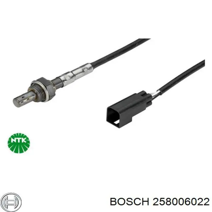 Купити 258006022 Bosch Лямбда зонд, датчик кисню