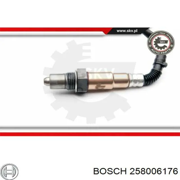 Лямбда датчик кисню Bosch 258006176 ціна, від 22.66 USD