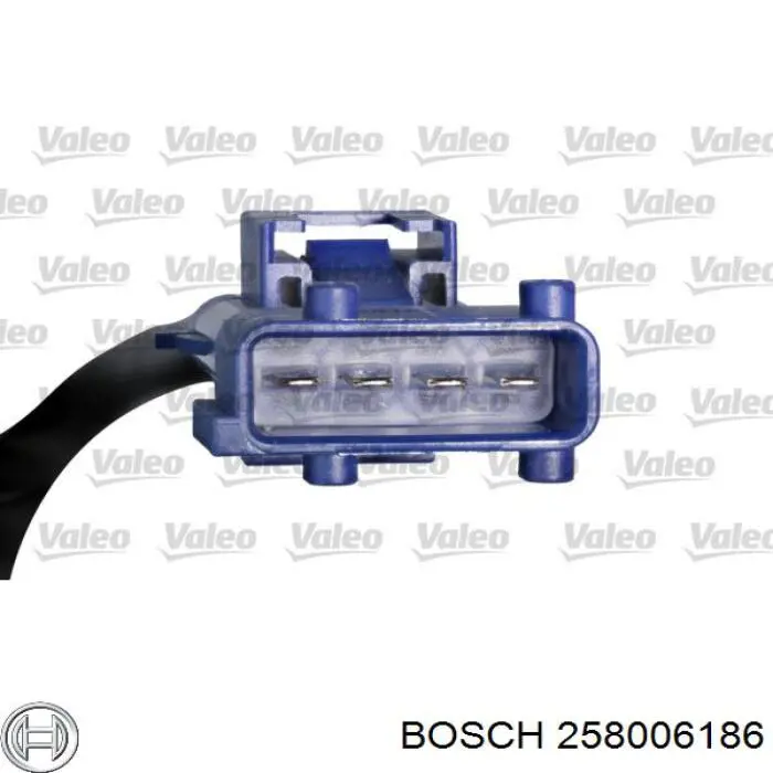 Купити 258006186 Bosch Лямбда-зонд, датчик кисню після каталізатора
