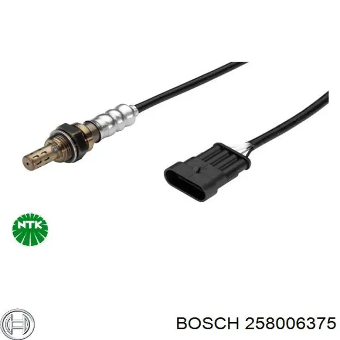 258006375 Bosch лямбдазонд, датчик кисню до каталізатора