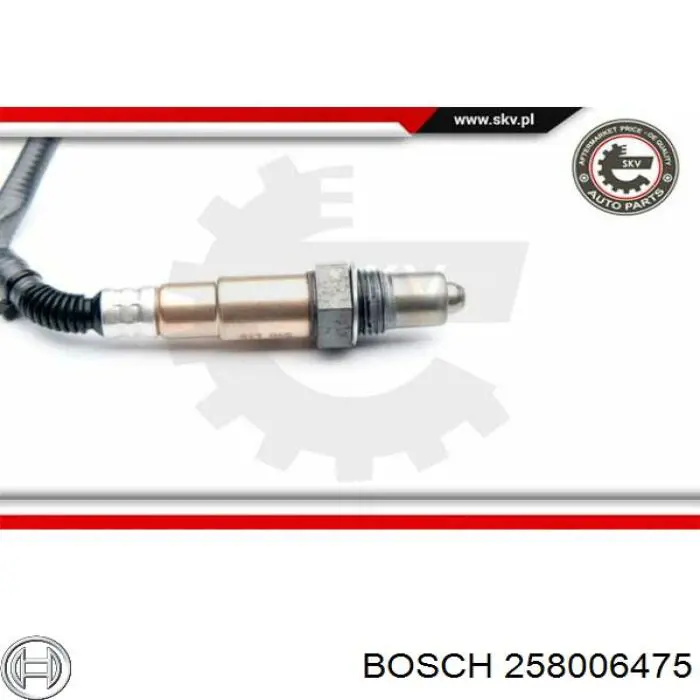 Лямбдазонд, датчик кисню після каталізатора Bosch 258006475 ціна, від 64.13 USD