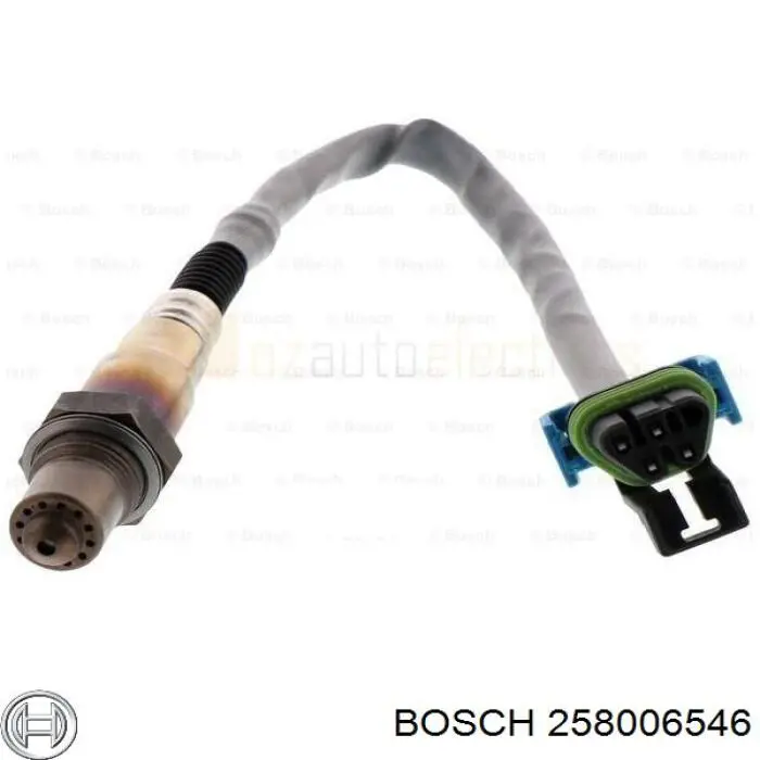 Купити 258006546 Bosch Лямбда-зонд, датчик кисню після каталізатора