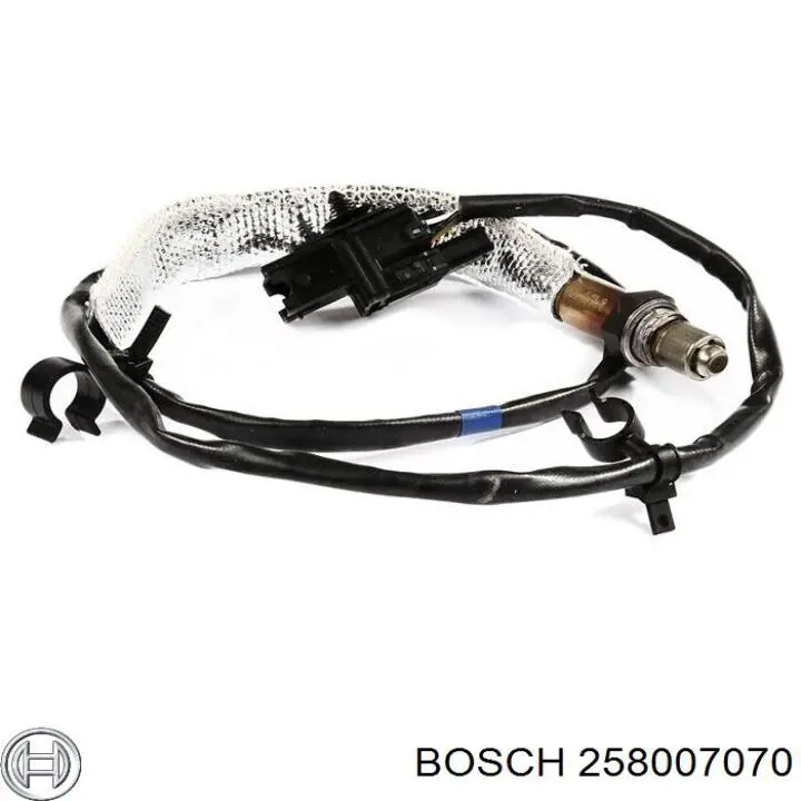 Лямбдазонд, датчик кисню до каталізатора Bosch 258007070 ціна, від 129.25 USD