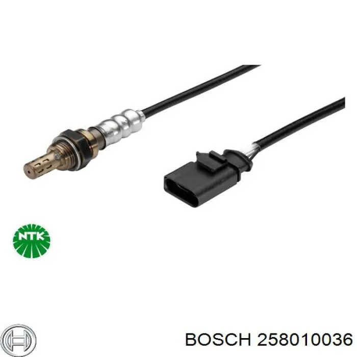 258010036 Bosch лямбда-зонд, датчик кисню після каталізатора
