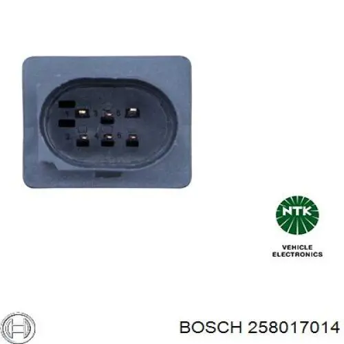 Лямбдазонд, датчик кисню до каталізатора Bosch 258017014 ціна, від 64.12 USD