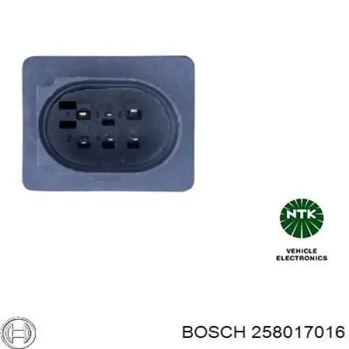 Лямбдазонд, датчик кисню до каталізатора Bosch 258017016 ціна, від 64.12 USD