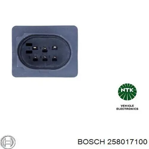 Лямбдазонд, датчик кисню до каталізатора 258017100 Bosch