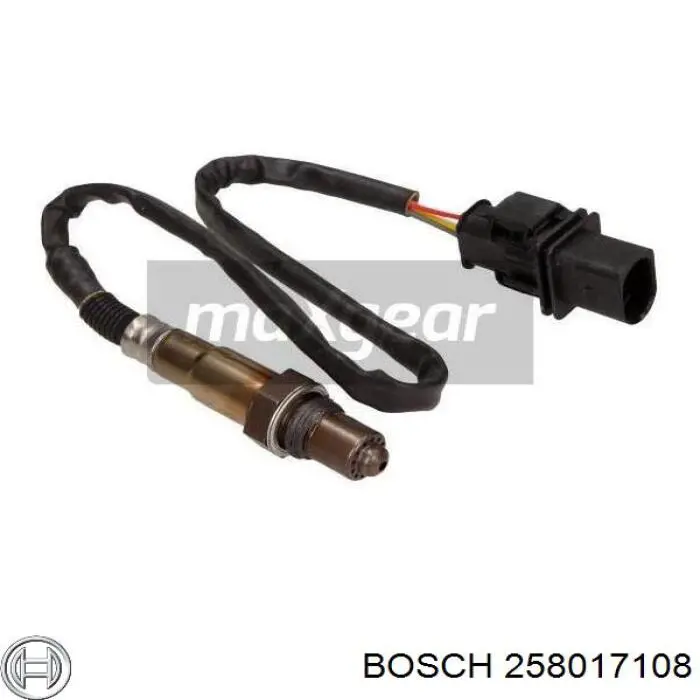 258017108 Bosch лямбдазонд, датчик кисню до каталізатора