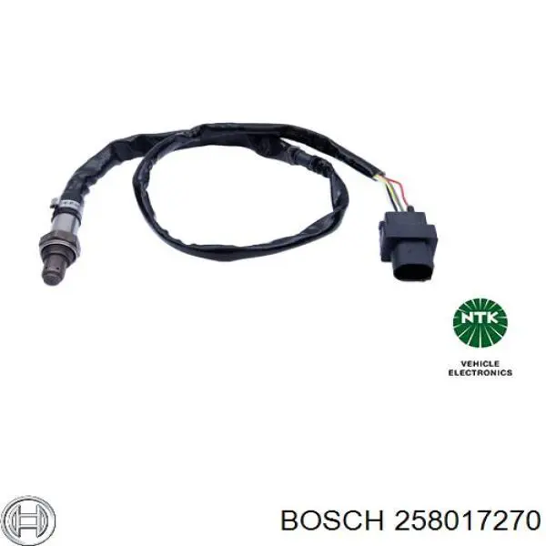 258017270 Bosch лямбдазонд, датчик кисню до каталізатора