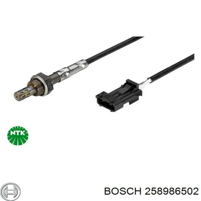Купити 258986502 Bosch Лямбдазонд, датчик кисню до каталізатора