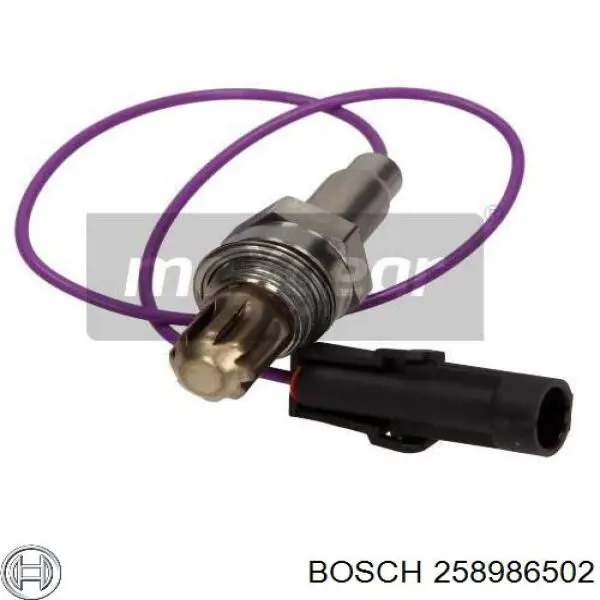 258986502 Bosch Лямбдазонд, датчик кисню до каталізатора