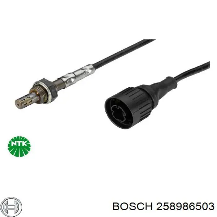 Лямбдазонд, датчик кисню до каталізатора Bosch 258986503 ціна, від 49.32 USD