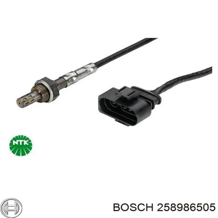 Лямбдазонд, датчик кисню після каталізатора Bosch 258986505 ціна, від 48.16 USD
