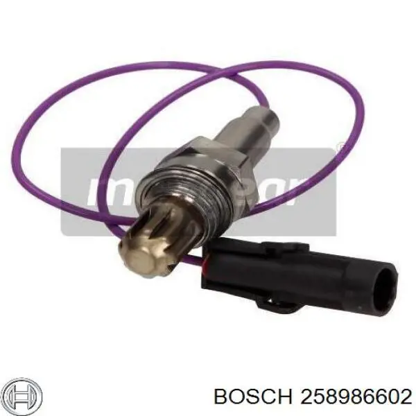 Лямбдазонд, датчик кисню до каталізатора Bosch 258986602 ціна, від 46.84 USD