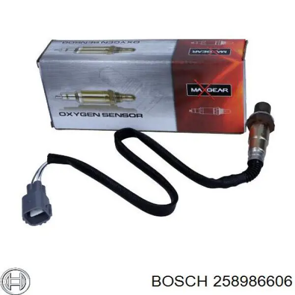 Лямбдазонд, датчик кисню до каталізатора 258986606 Bosch