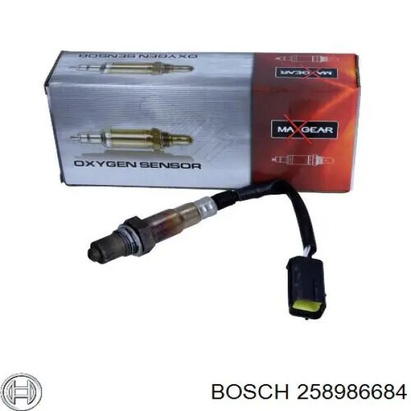 258986684 Bosch лямбдазонд, датчик кисню до каталізатора