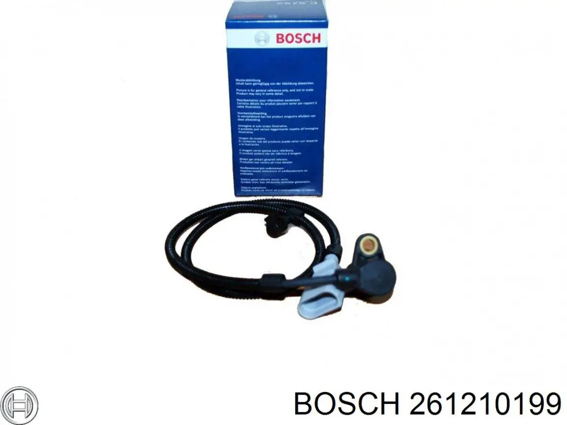 Датчик обертів колінвалу Bosch 261210199 ціна, від 15.04 USD