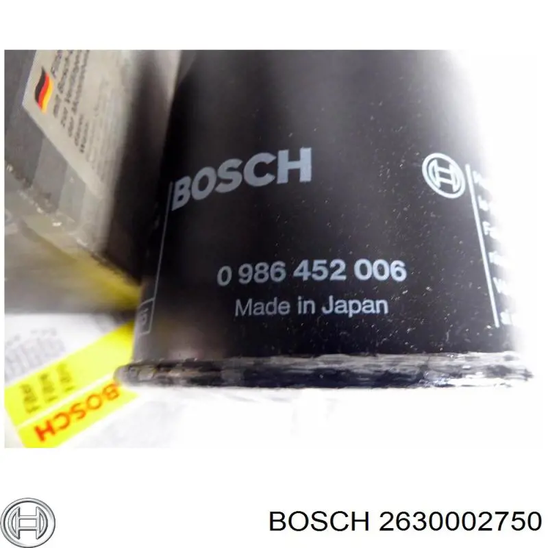 Фільтр масляний 2630002750 Bosch