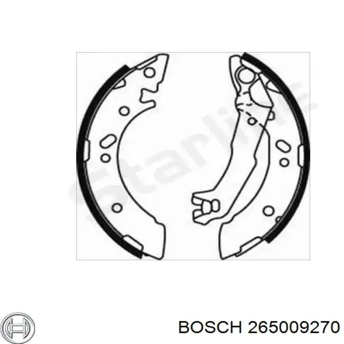 265009270 Bosch датчик абс (abs передній)