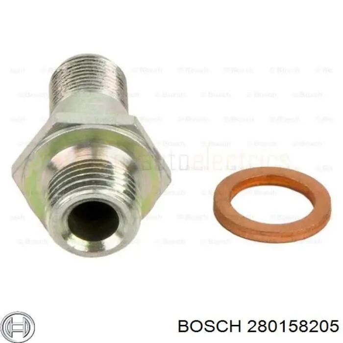 Форсунка вприску палива 280158205 Bosch