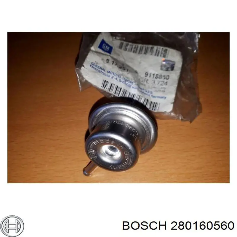 280160560 Bosch Регулятор тиску палива