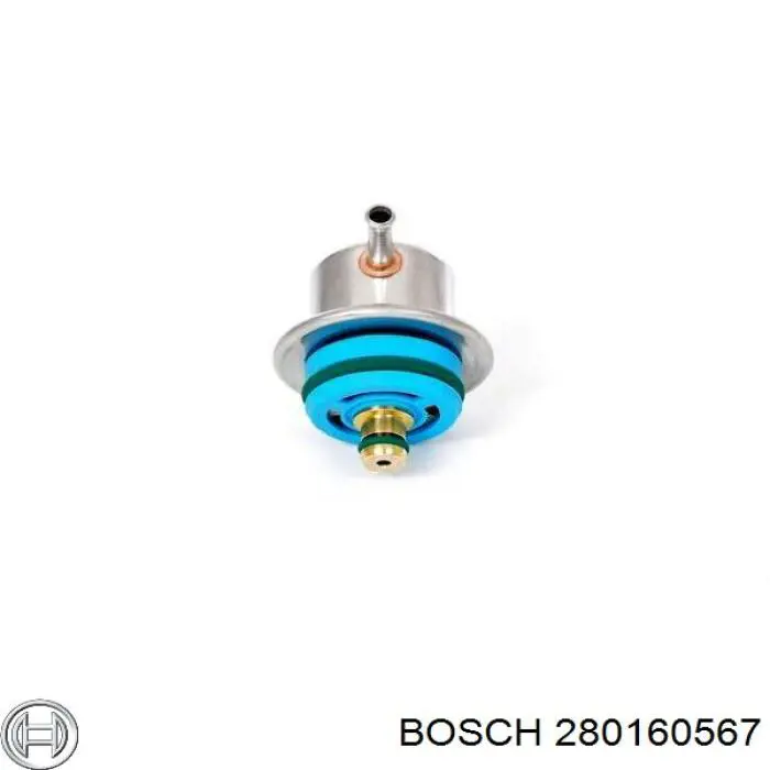 Регулятор тиску палива 280160567 Bosch