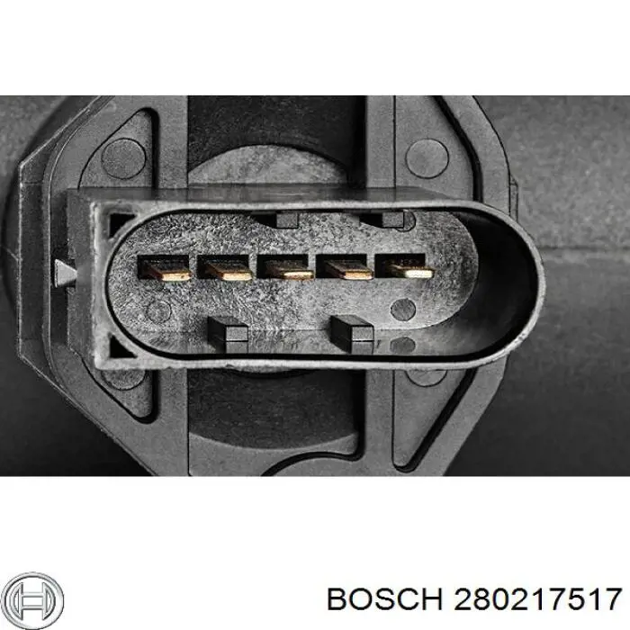 280217517 Bosch датчик потоку (витрати повітря, витратомір MAF - (Mass Airflow))