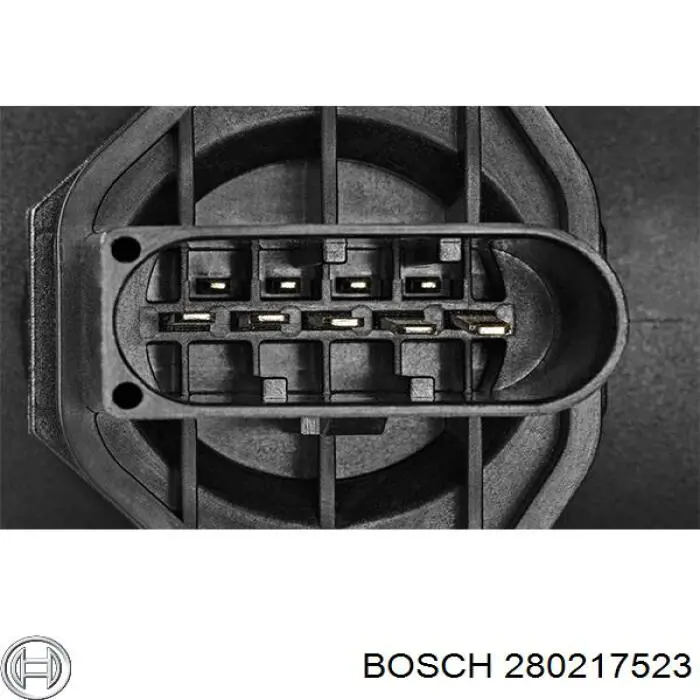 Датчик потоку (витрати) повітря, витратомір MAF - (Mass Airflow) 280217523 Bosch