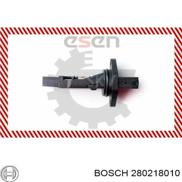 Датчик потоку (витрати) повітря, витратомір MAF - (Mass Airflow) 280218010 Bosch