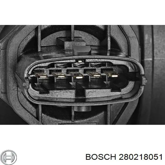 280218051 Bosch датчик потоку (витрати повітря, витратомір MAF - (Mass Airflow))