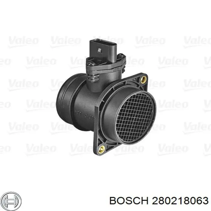 280218063 Bosch датчик потоку (витрати повітря, витратомір MAF - (Mass Airflow))