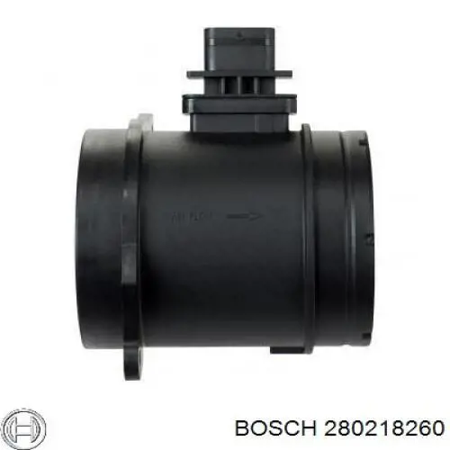 Датчик масової витрати повітря Bosch 280218260 ціна, від 63.35 USD