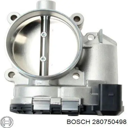 Дросільна заслінка в зборі 280750498 Bosch