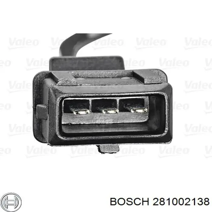 Датчик обертів колінвалу Bosch 281002138 ціна, від 15.20 USD