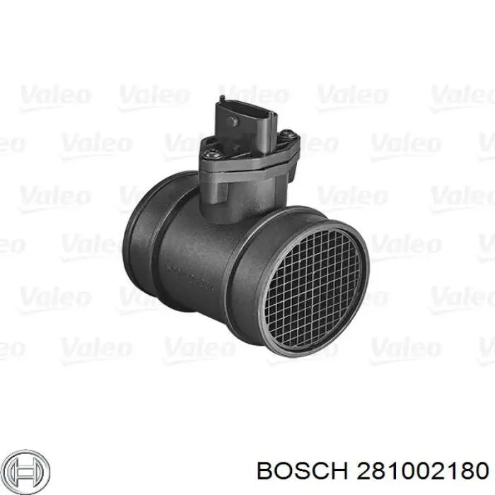 281002180 Bosch датчик потоку (витрати повітря, витратомір MAF - (Mass Airflow))
