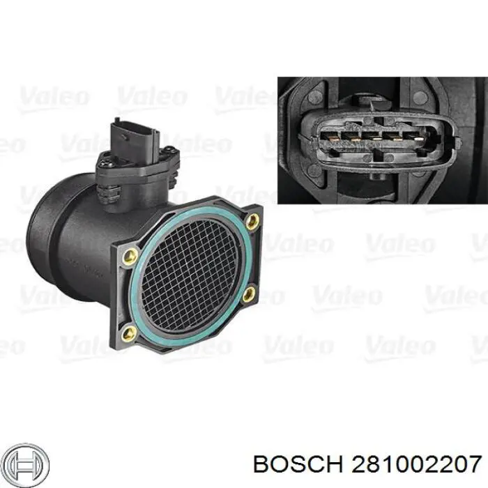 281002207 Bosch Датчик витрати повітря