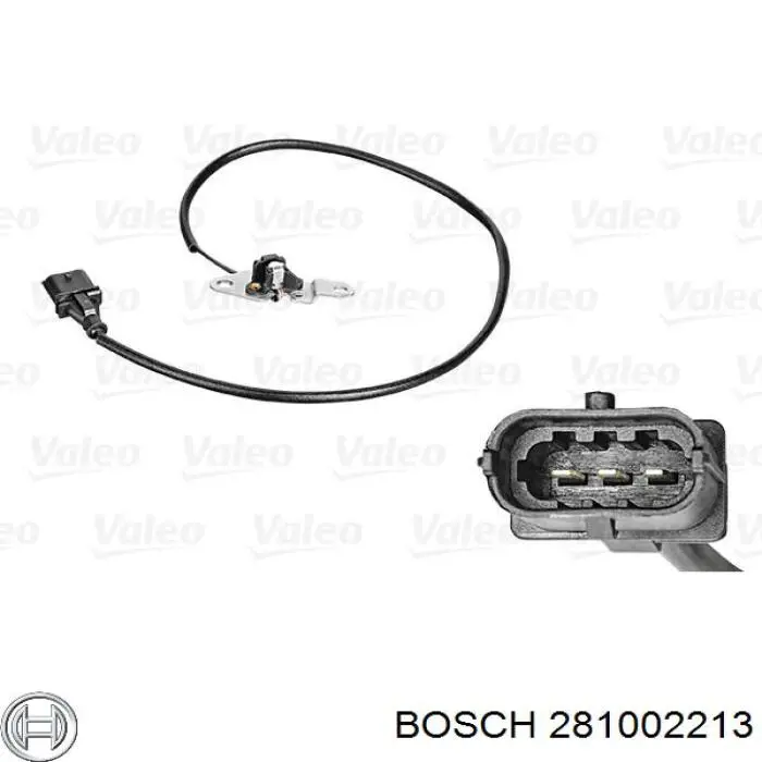 Датчик фаз Bosch 281002213 ціна, від 24.79 USD