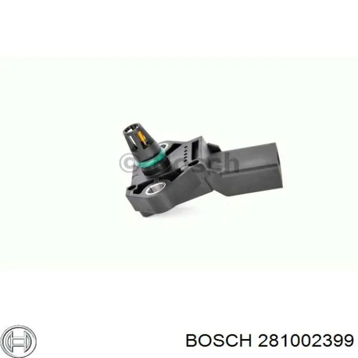 Датчик тиску наддуву (датчик нагнітання повітря в турбіну) Bosch 281002399